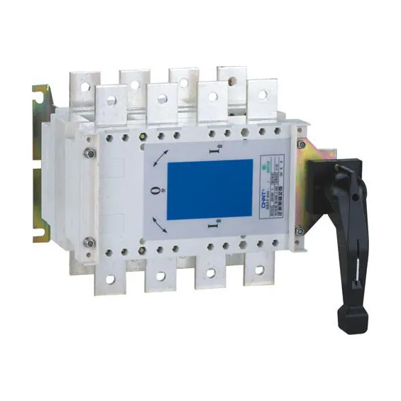 Load changeover switch with handle