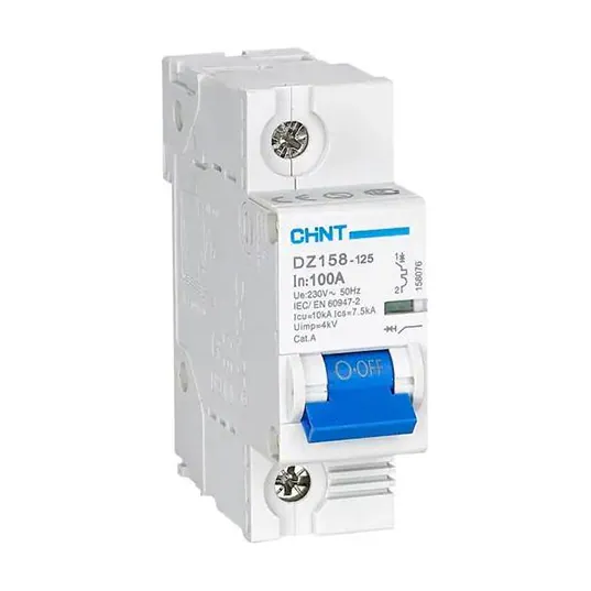 CHINT DZ158 series circuit breaker