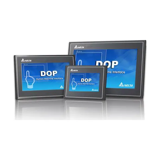 Delta DOP-100 series touch HMIs