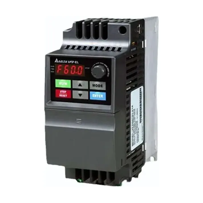 Delta VFD-EL series micro AC drive with red LED display